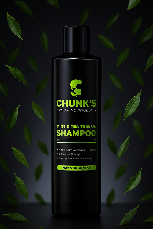 Mint and Tea Tree Oil shampoo