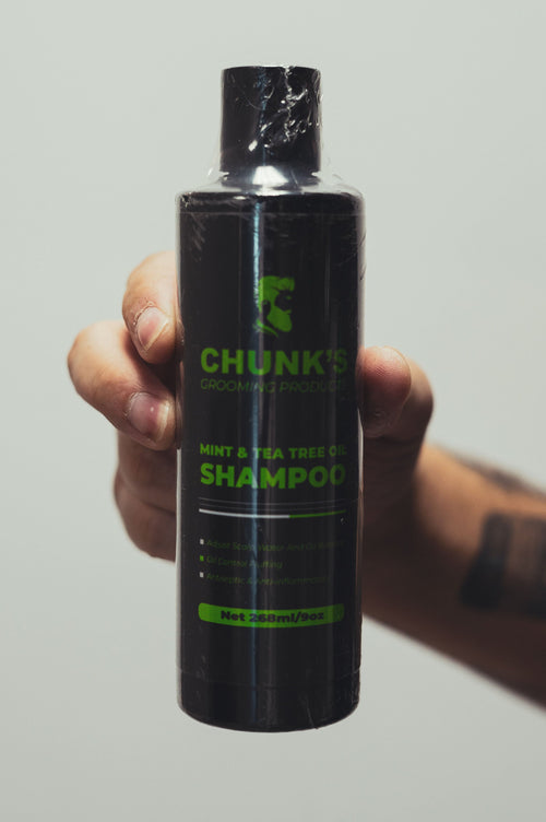 Mint and Tea Tree Oil shampoo